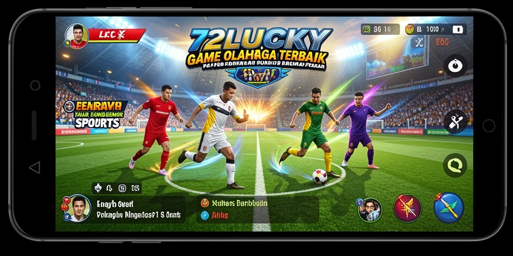 Tampilan gameplay <strong>72LUCKY</strong> yang seru dan mendebarkan di berbagai cabang olahraga.