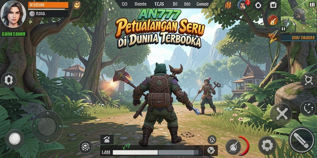 Gameplay AN777 yang menakjubkan di dunia terbuka.