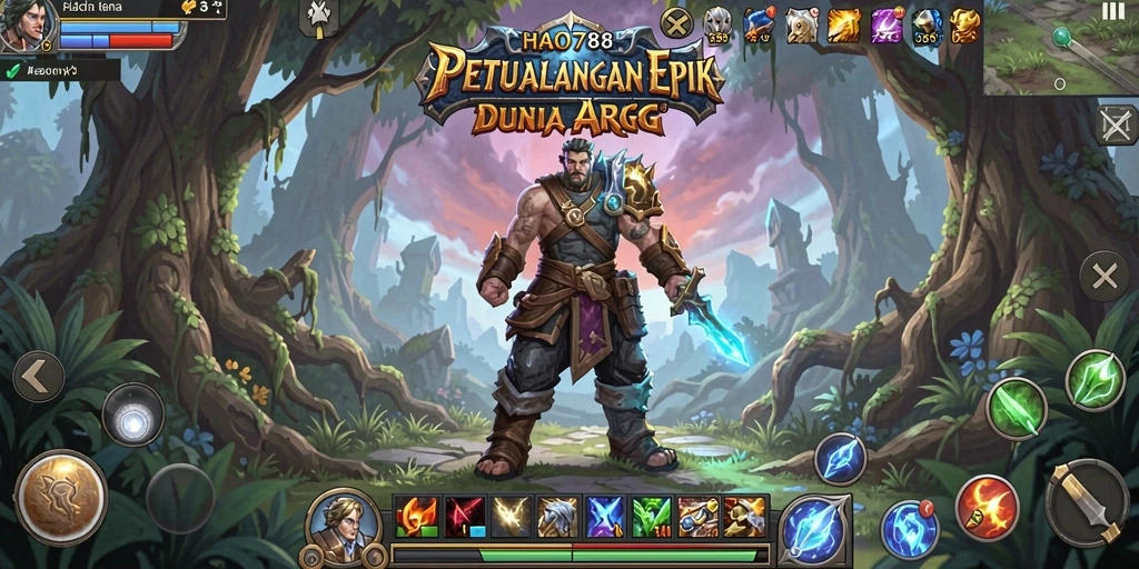 Gameplay seru HAO788 dengan pertarungan yang mendebarkan.
