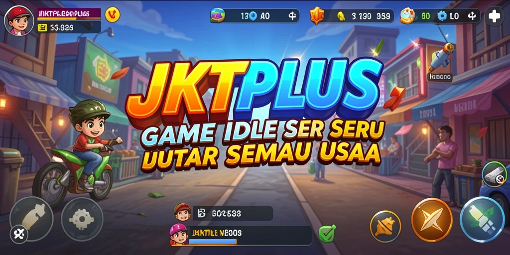 Tampilan gameplay seru dan menarik dalam JKTPLUS.
