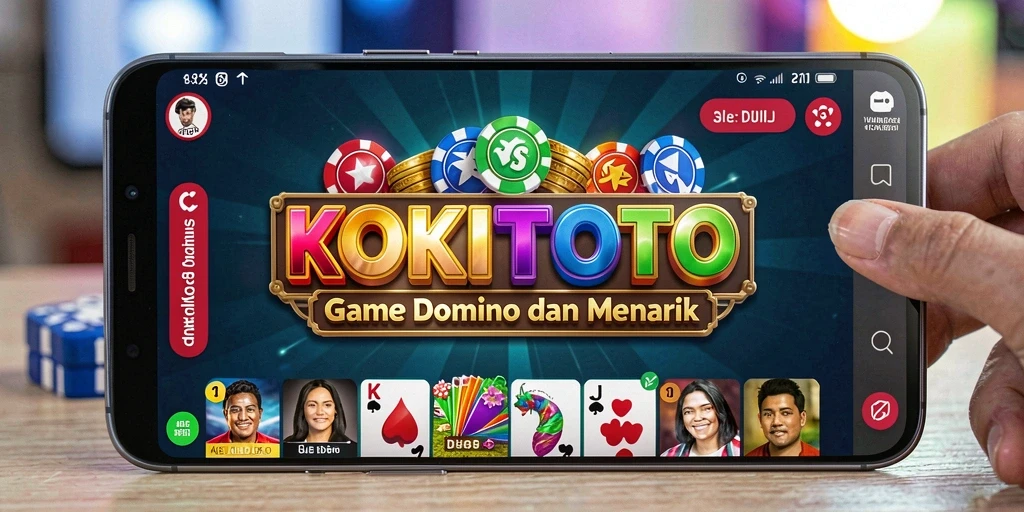 Tampilan gameplay KOKITOTO yang menegangkan dan seru.