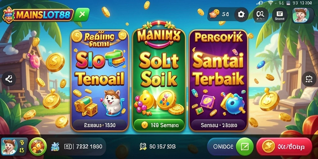 Gameplay <strong>MAINSLOT88</strong> yang penuh warna dan menghibur.