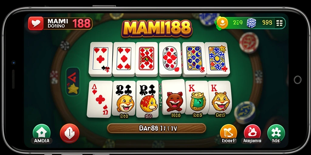 Tampilan gameplay MAMI188 yang mendebarkan dan penuh warna.