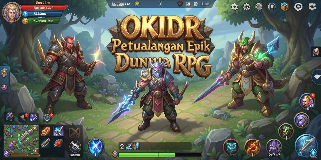 Gameplay RPG yang menegangkan dan menarik di OKIDR.
