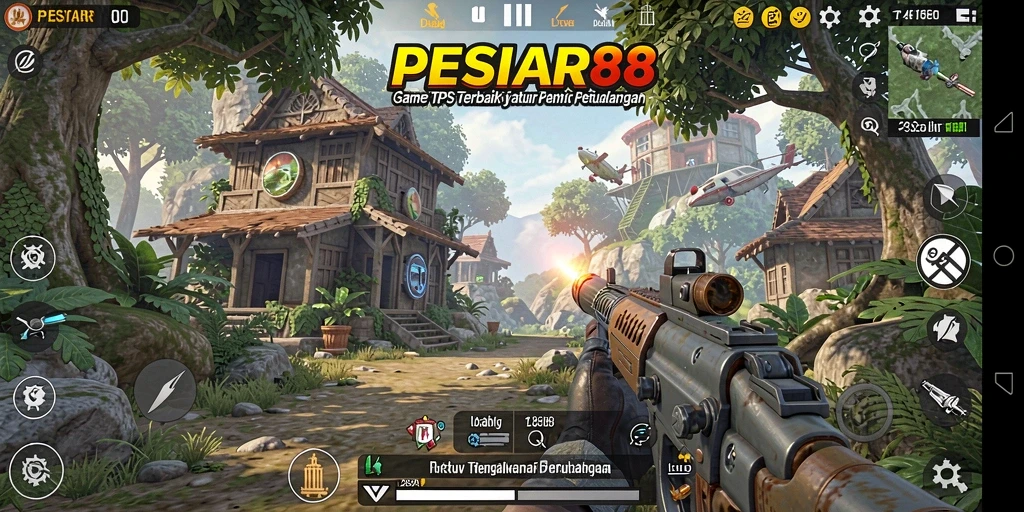 Tampilan menarik dari gameplay <strong>PESIAR88</strong> yang menegangkan di dunia TPS.