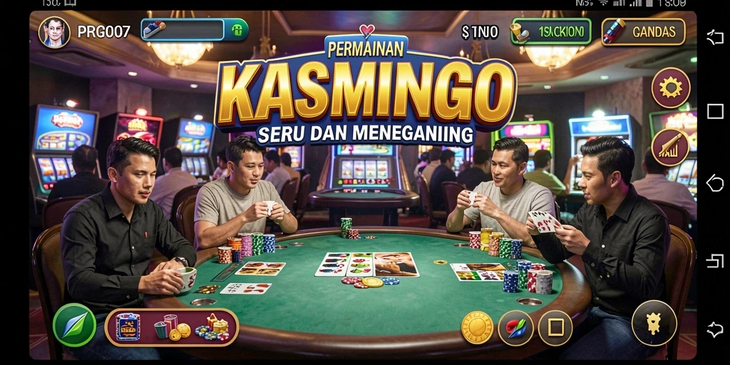 Menampilkan gameplay mendebarkan dari permainan kasino PRG007.