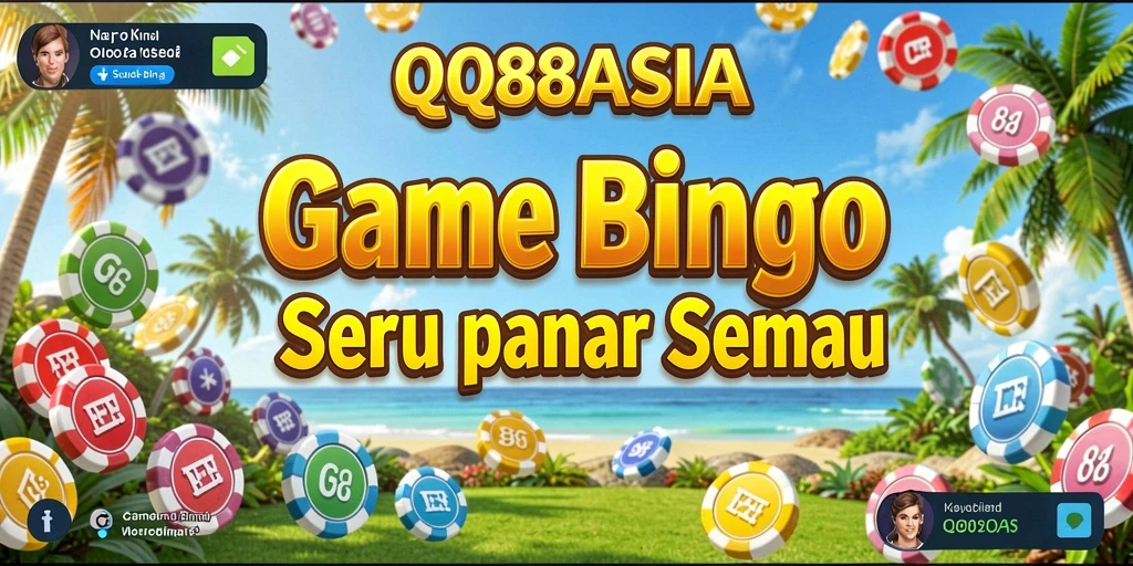 Gameplay seru Bingo di QQ88ASIA dengan interaksi pemain.