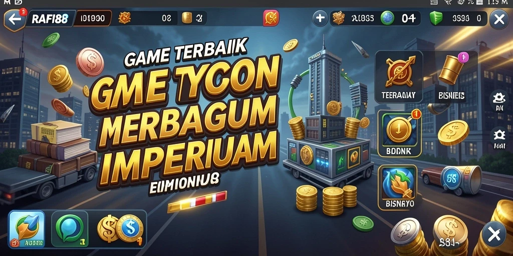 Screenshot utama RAFI88 menampilkan gameplay Tycoon yang menarik dan mendebarkan.
