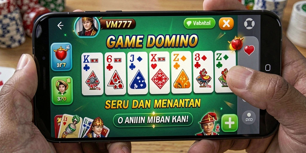 Tampilan gameplay seru dari VM777 dengan pemain beraksi.