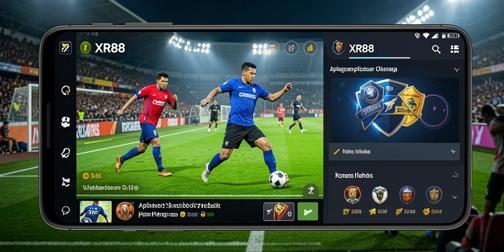 Tampilan gameplay XR88 yang interaktif dan menyenangkan.